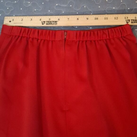 Red Women's 3 Piece Suit Set Size 10 - Picture 13 of 13